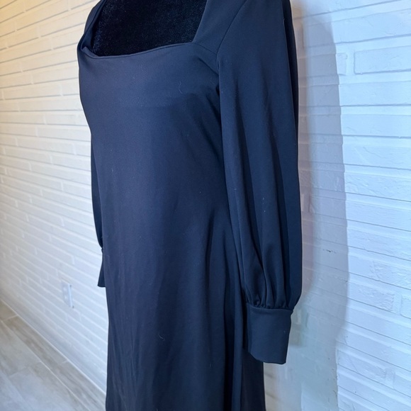 Susana Monaco Black Choker Neck Cutout Fit & Flare Minidress, Women’s Size XL - Picture 5 of 13